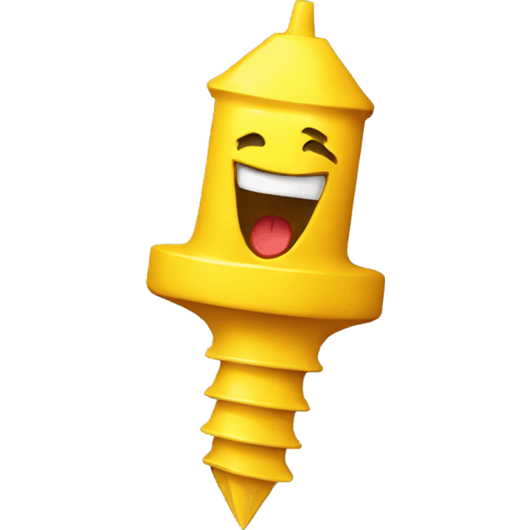 yellow screw that is mad emoji