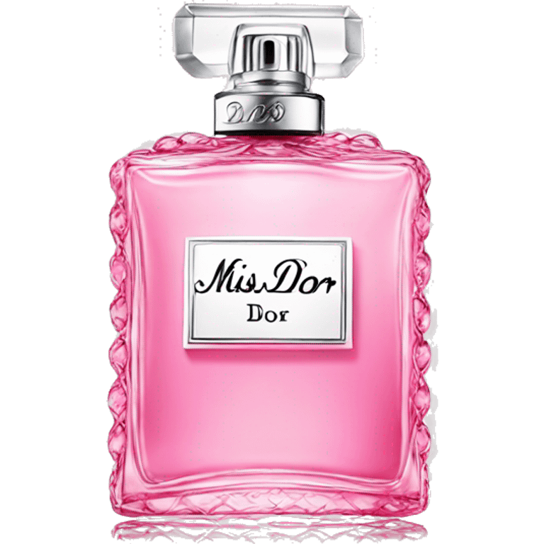 pink miss dior perfume  emoji