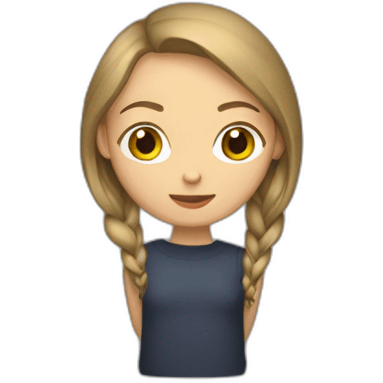 russian woman holding blinchiki emoji