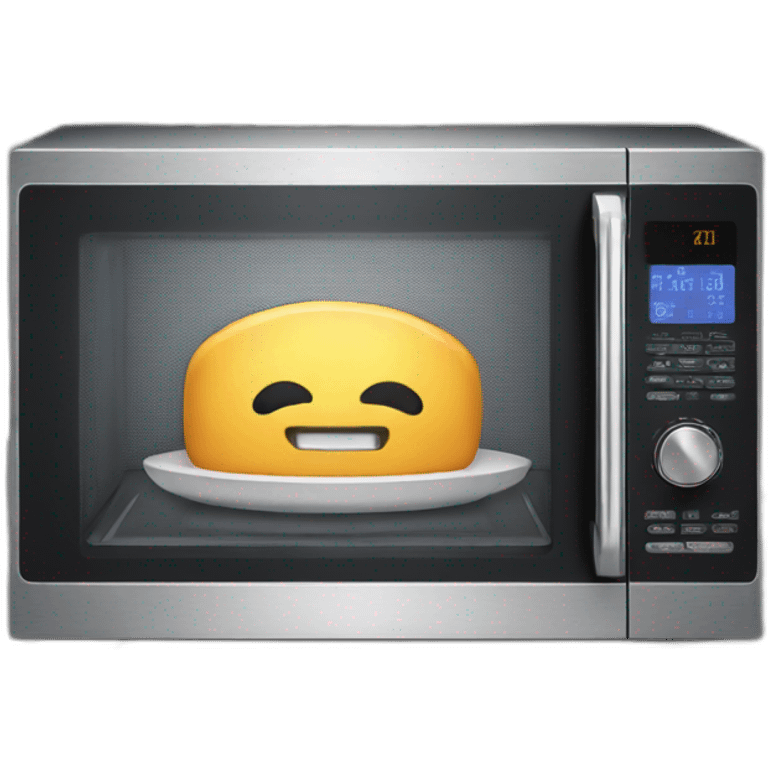 microwave on a counter emoji