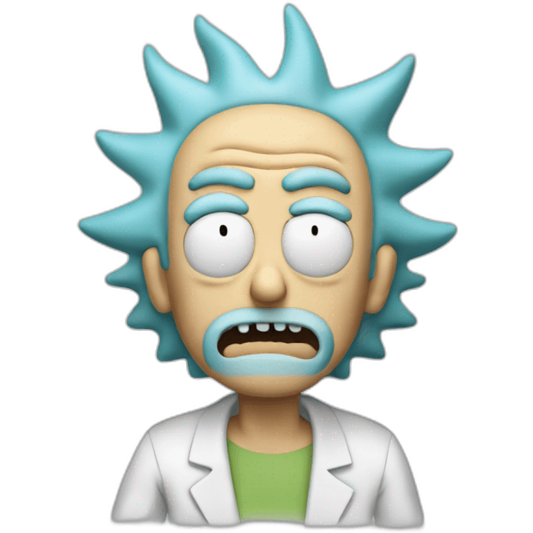 rick and morty rick emoji