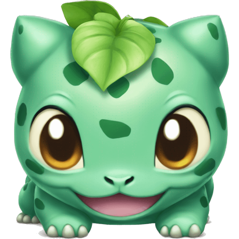 Chibi Bulbasaur emoji