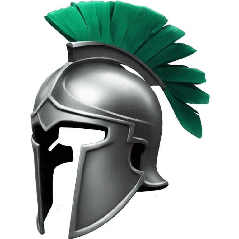 spartan helmet thining emoji emoji