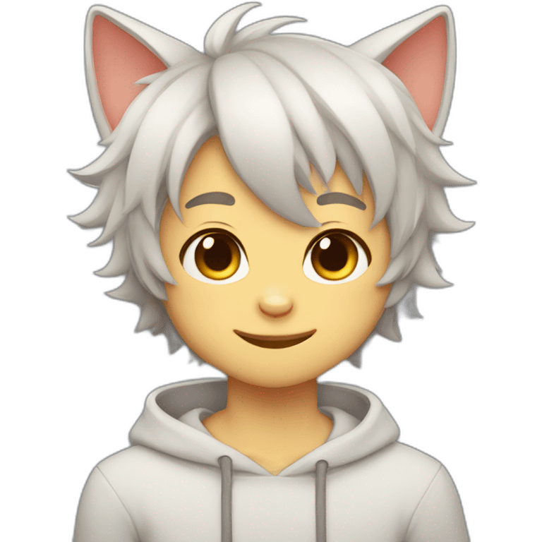 cute catboy emoji