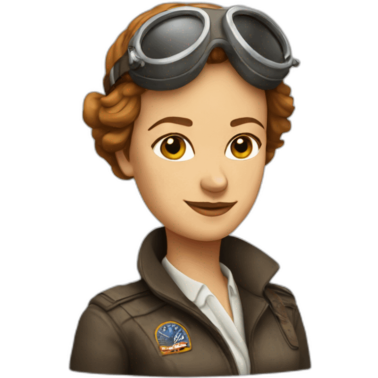 amelia earhart emoji