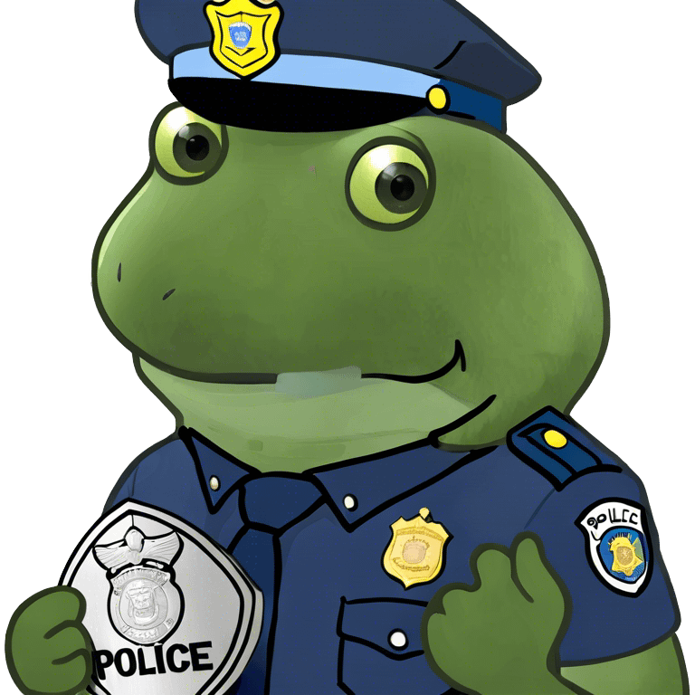 a police officer emoji