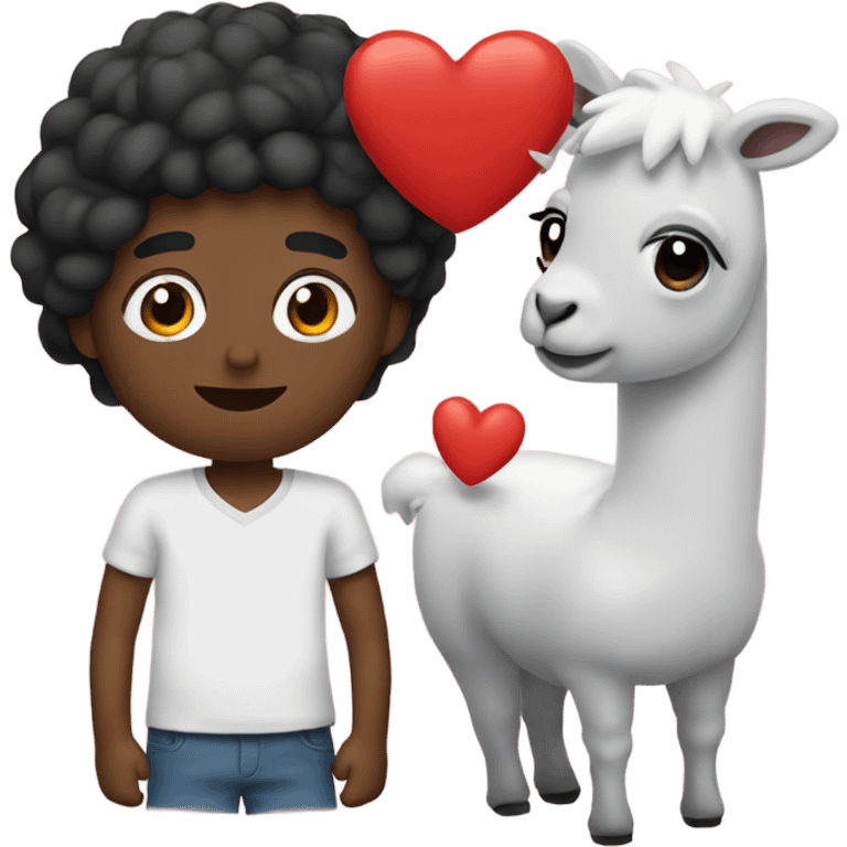 corazón negro en llamas emoji