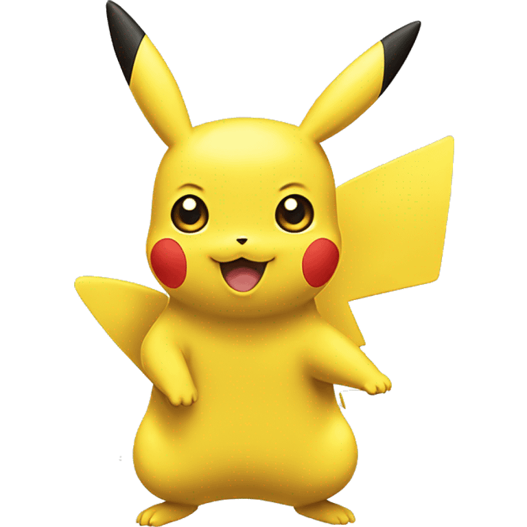 Pikachu ultra énervé  emoji