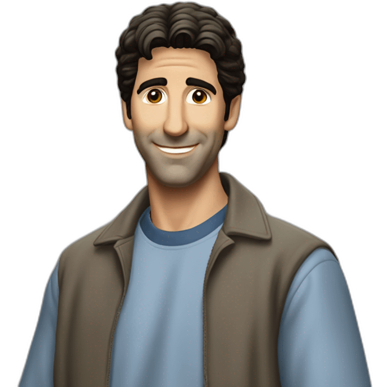 photo-real-Ross Geller emoji