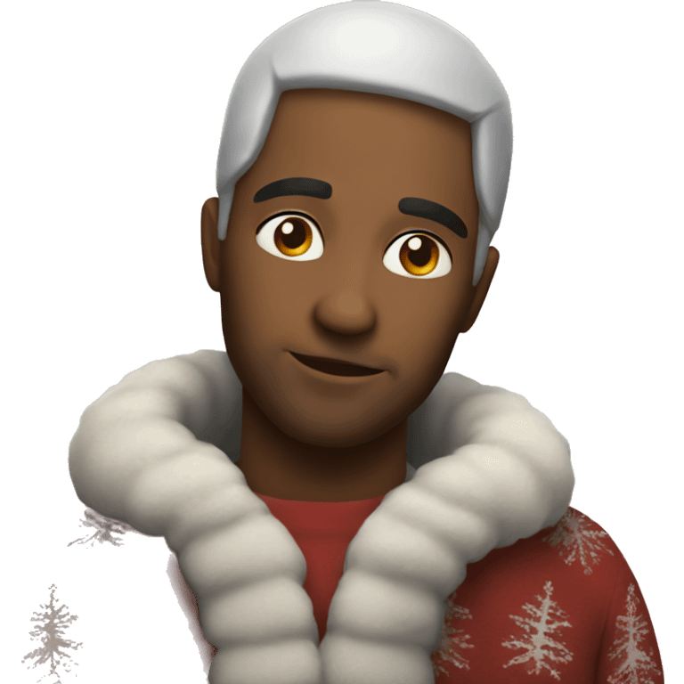 cozy christmas emoji