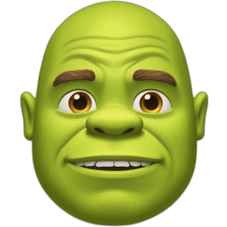 Shrek est bodybuildé emoji