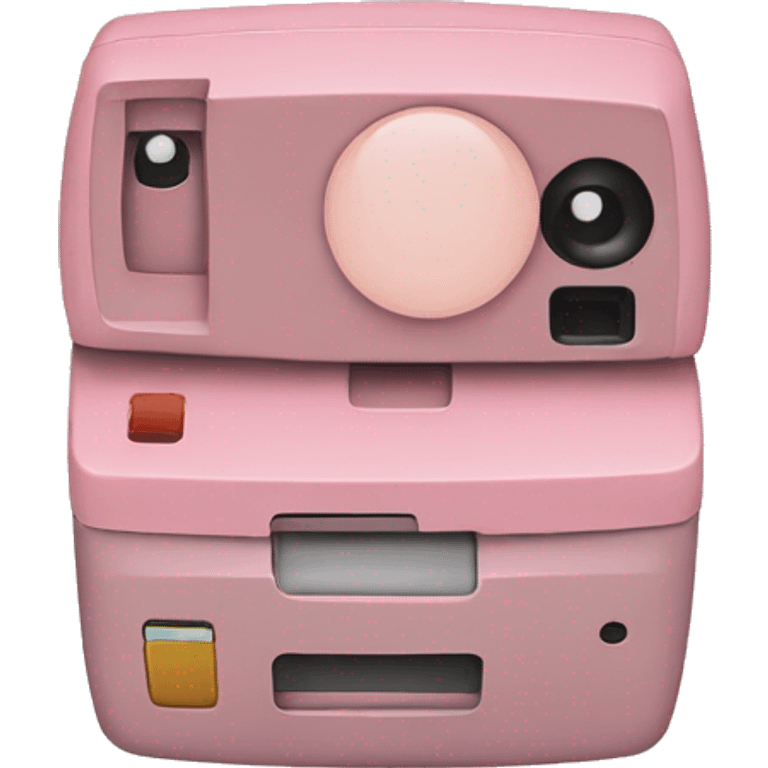 pastel pink polaroid emoji