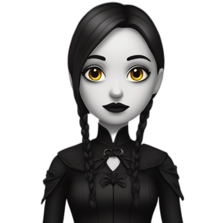 Gothic girl emoji