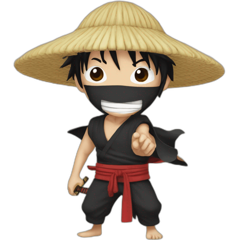 Luffy ninja emoji