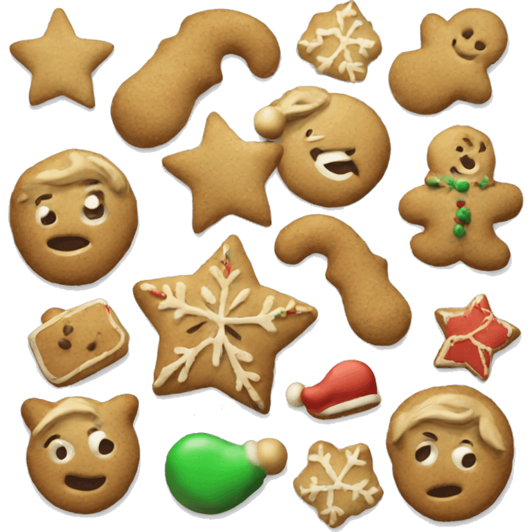 Christmas cookies emoji