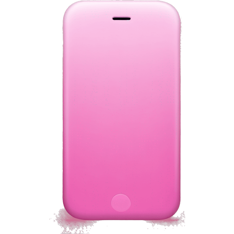 Pink iphone emoji