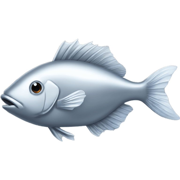 silver fish emoji