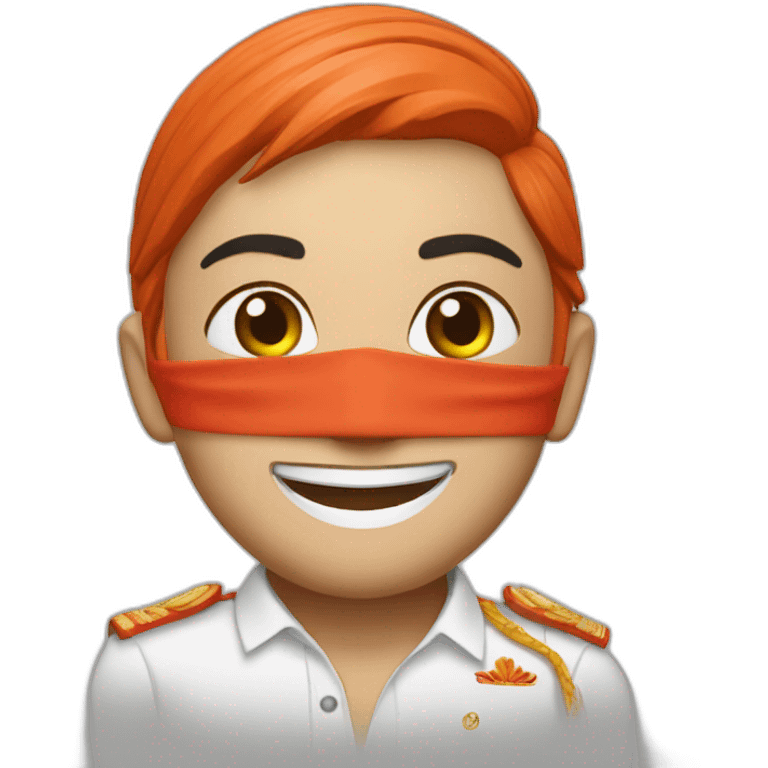 air india maskot person welcome emoji