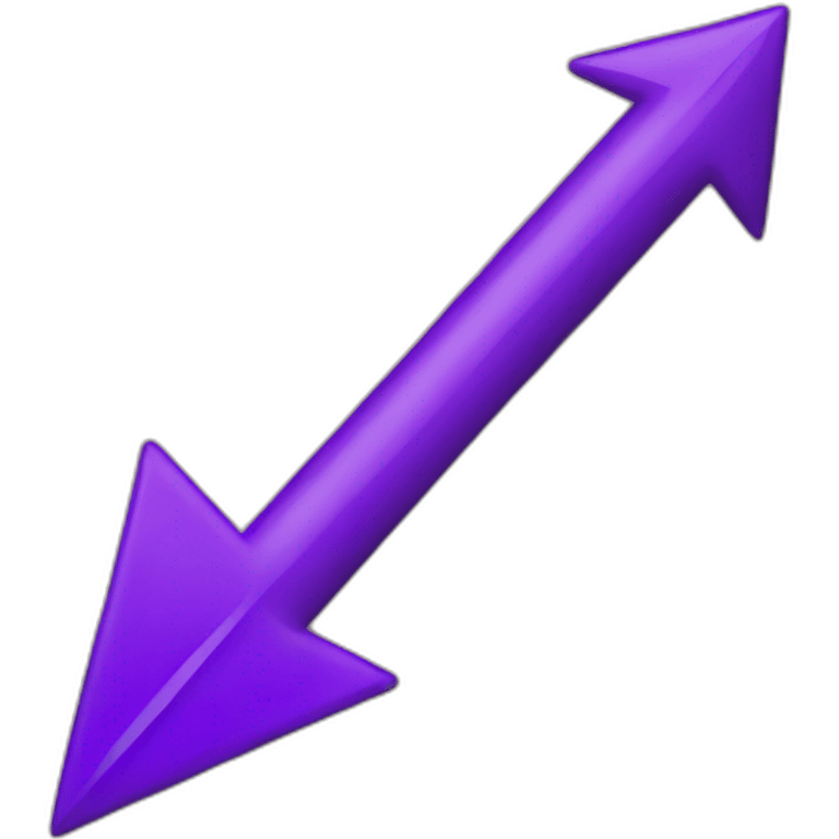 purple arrow emoji