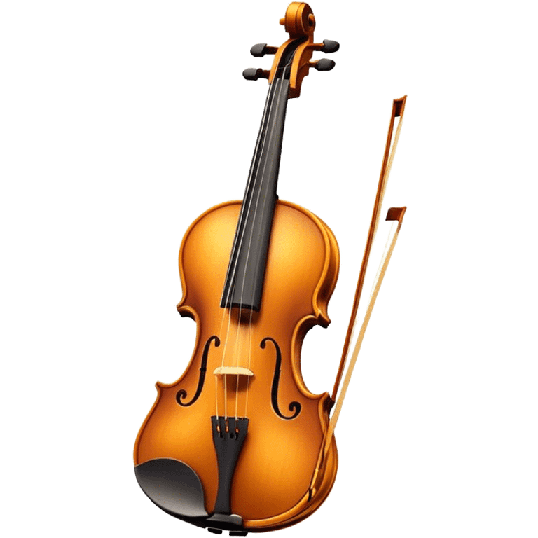 Cinematic Realistic Violin, rich polished wood with delicate curves, strings stretching tautly, fine dust particles catching the golden stage light, glowing with an elegant and timeless charm. emoji