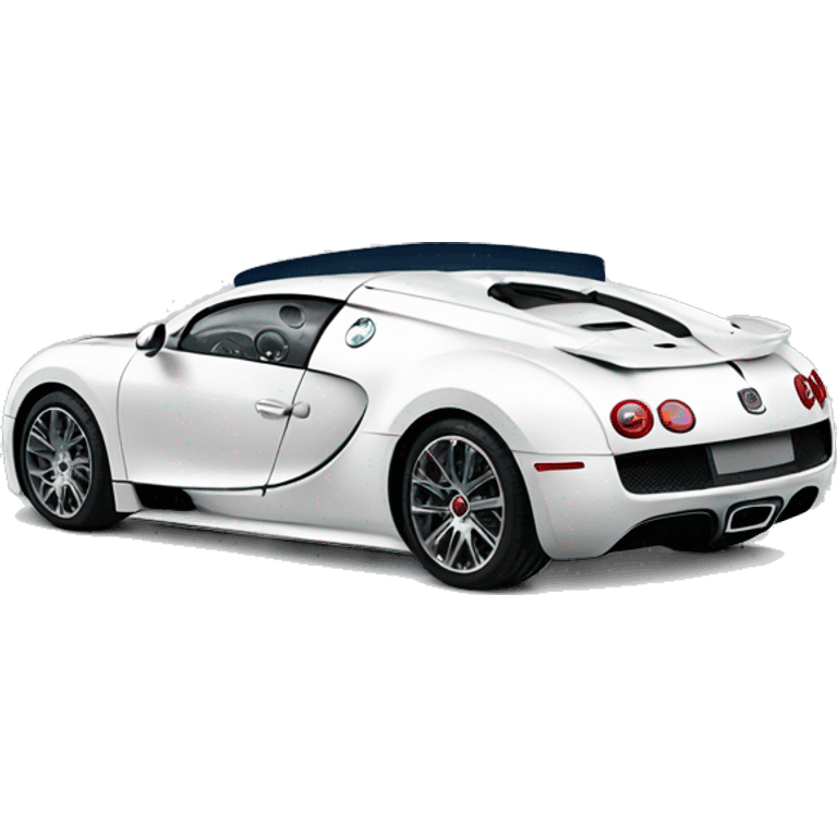 White Bugatti emoji