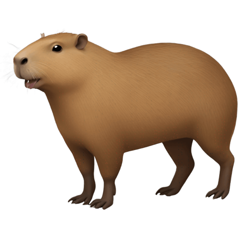 Capybara emoji