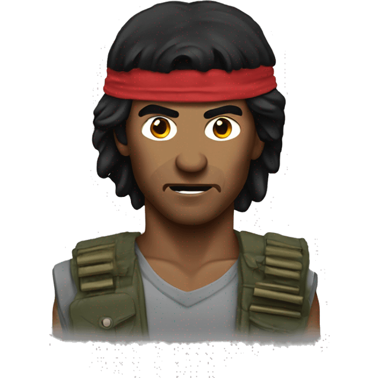 First Blood Rambo emoji