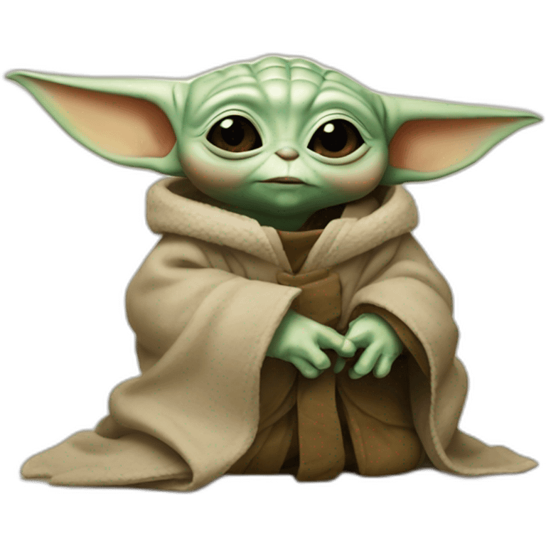 Grogu baby yoda emoji