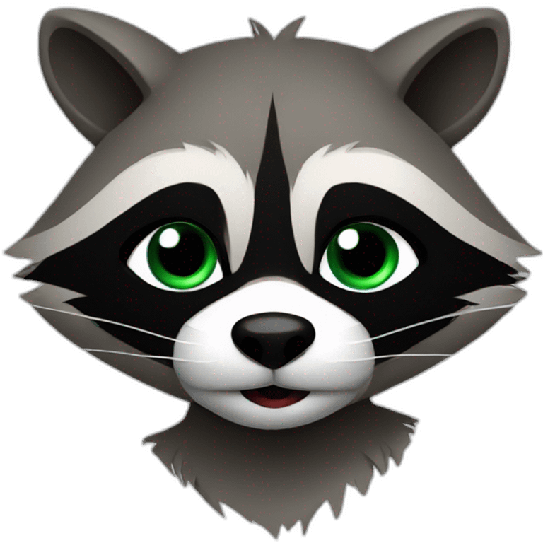 Thief raccoon emoji