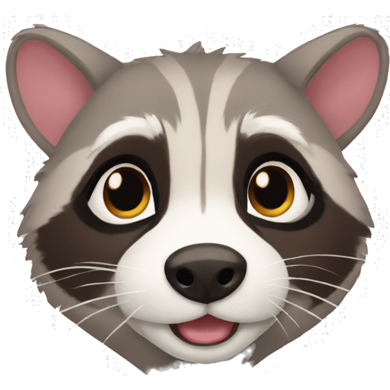 Racoon furet mix emoji