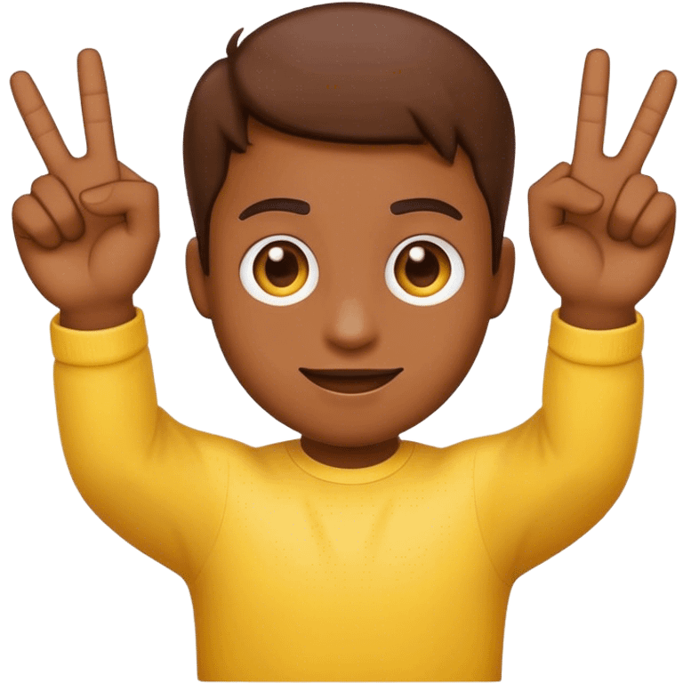 emoji holding up two Ls with fingers emoji