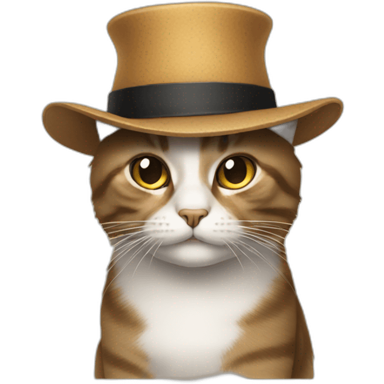 cat with hat emoji