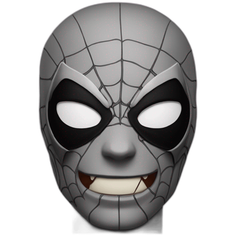 half-spiderman-half-venom emoji