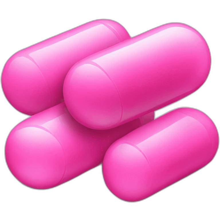 pink pills emoji