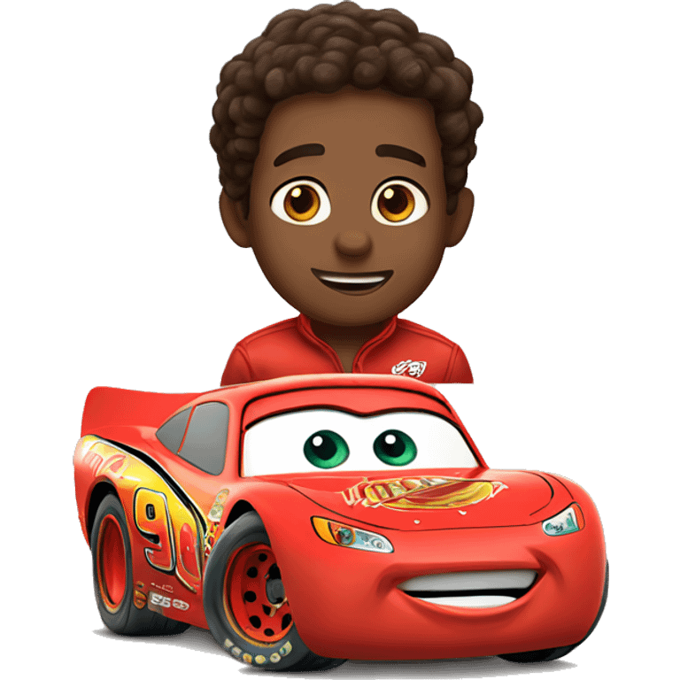 Lightning McQueen ￼ emoji