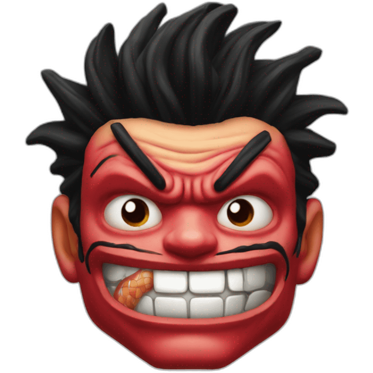 luffy snakeman emoji