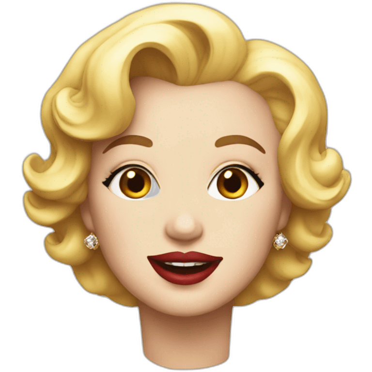 Marilyn emoji