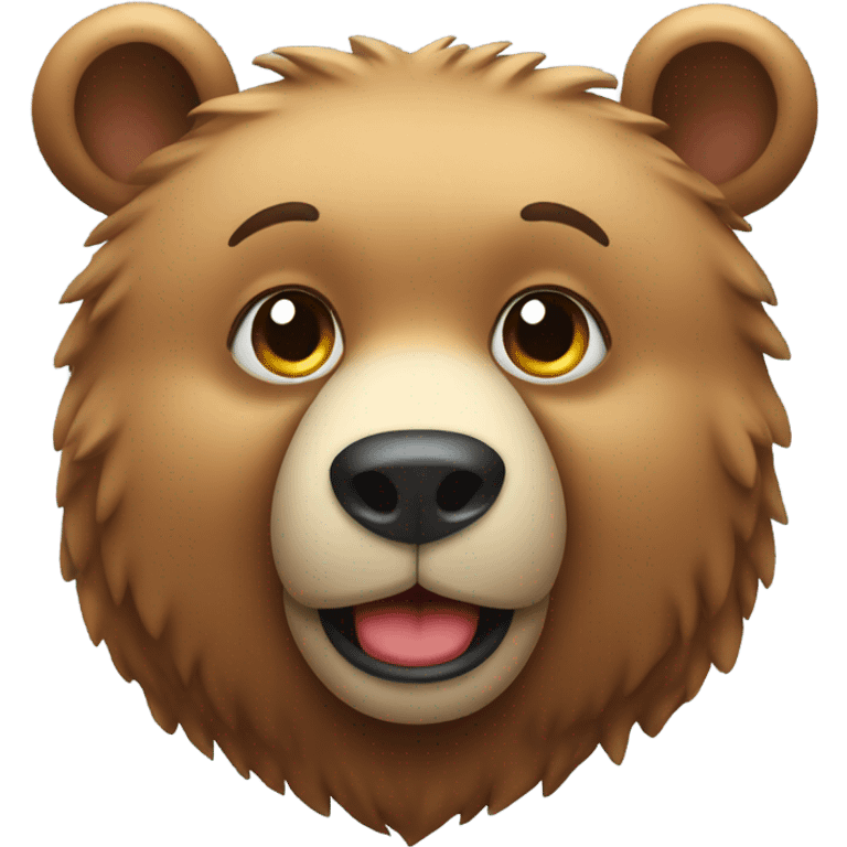 bear with a bow on its head emoji