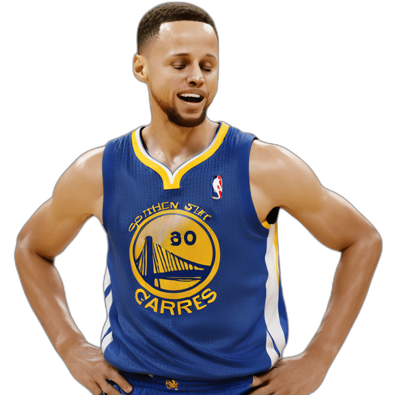 stephen curry crying emoji