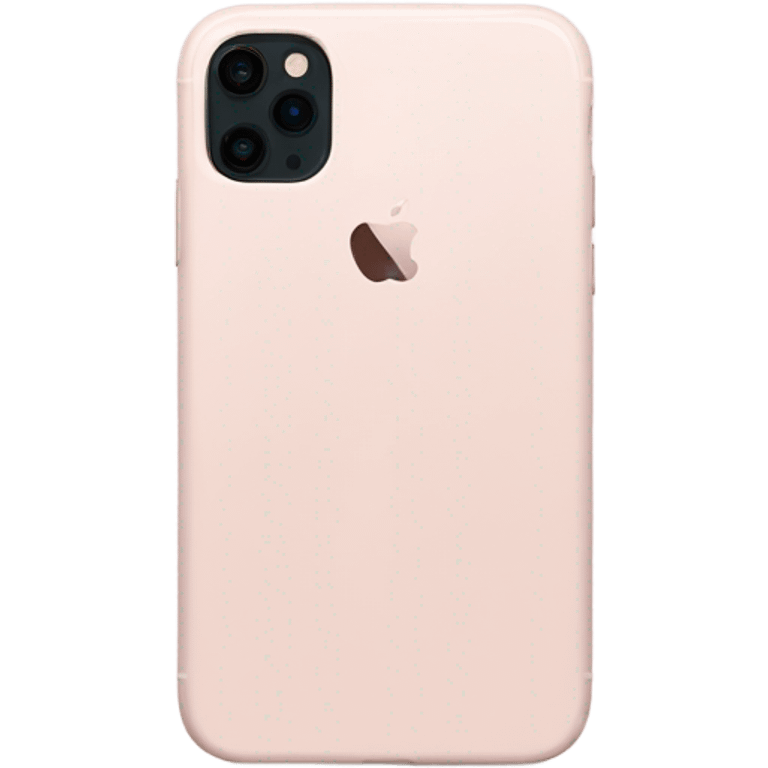 Aesthetic light pink iPhone  emoji