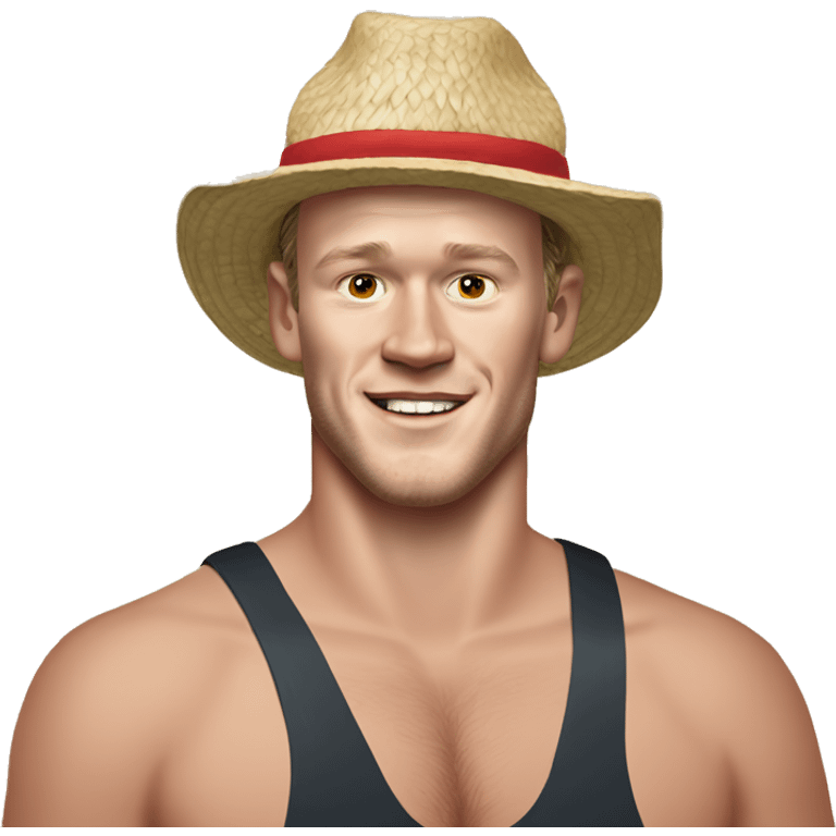 Jonathan toews as beach bum emoji