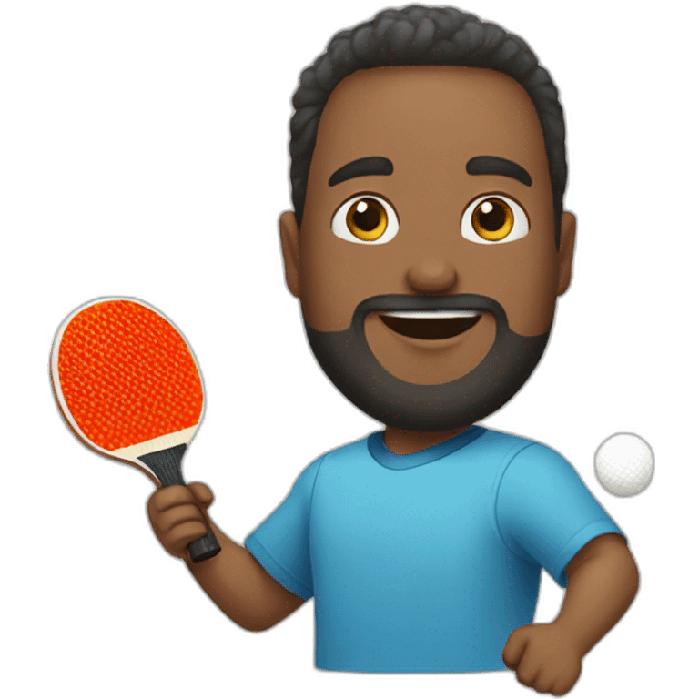 ping-pong emoji