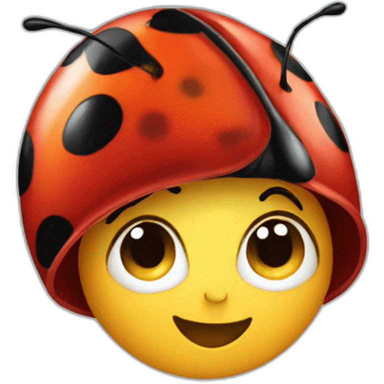 Lady bug emoji