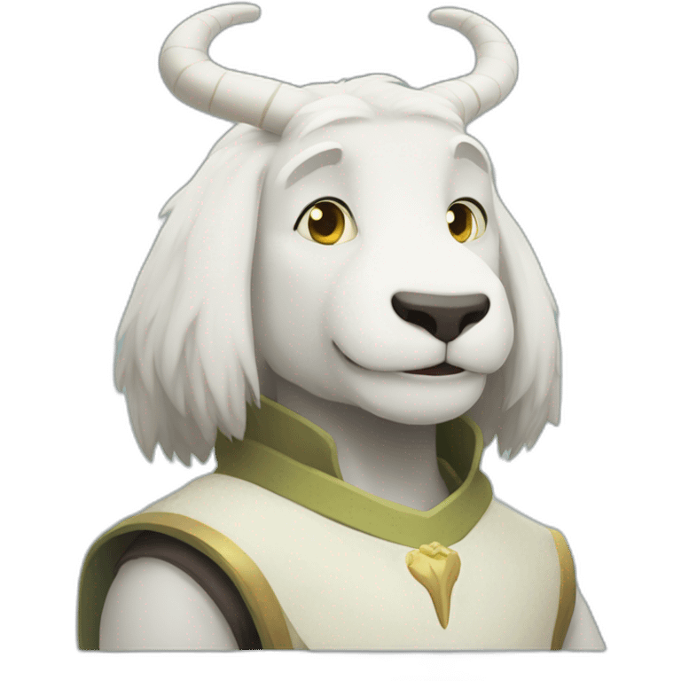 Asriel dreemurr emoji