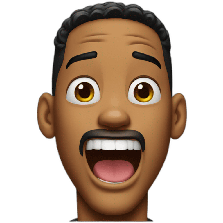 will smith happy surprised emoji