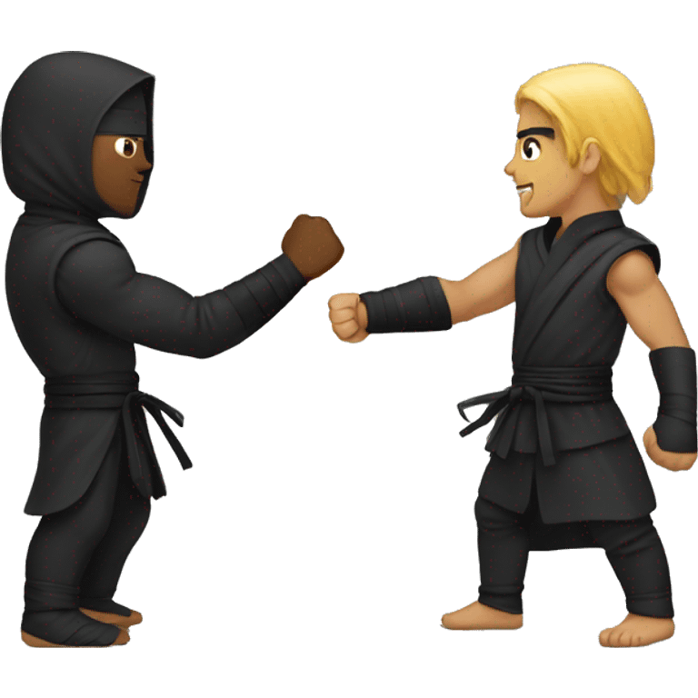 Fist bump Ninja emoji