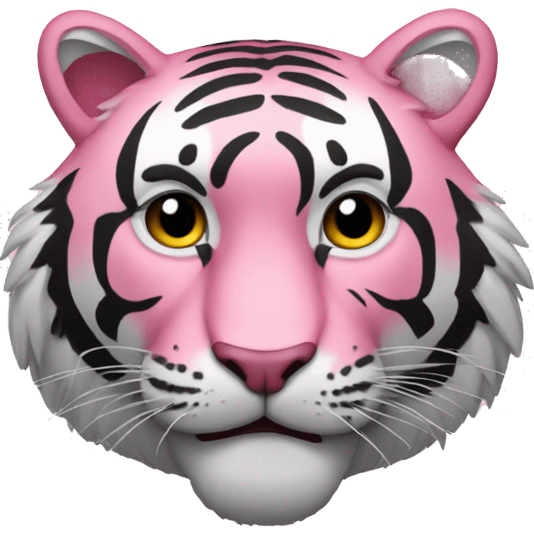 pink tiger  emoji