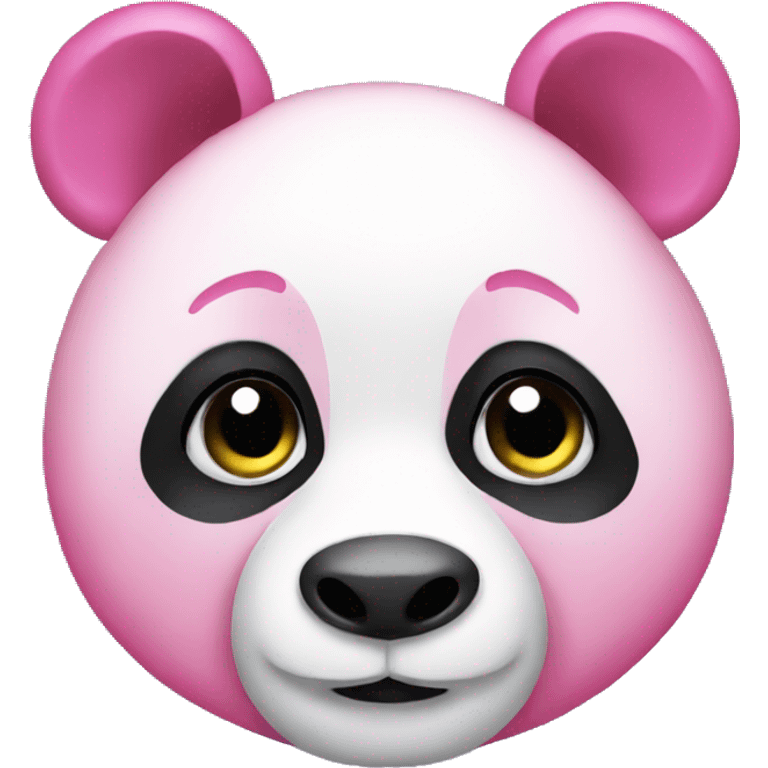 Pink Panda  emoji