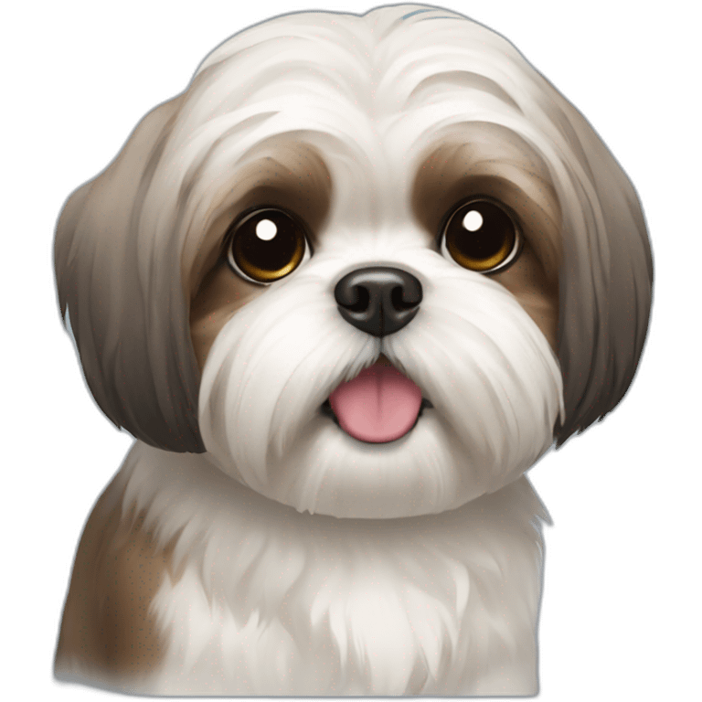 Shih Tzu dog emoji