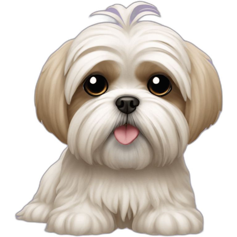 Maltese Shih Tzu Sand emoji